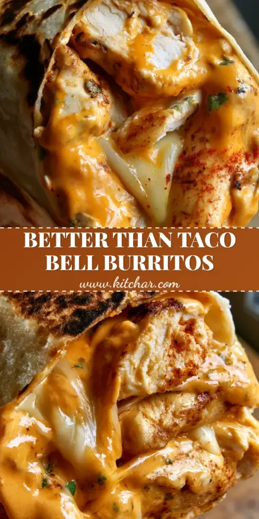 Chipotle Ranch Grilled Chicken Burrito: The Ultimate Crispy Recipe 3 A cross-section of a Chipotle Ranch Grilled Chicken Burrito showing melted Monterey Jack cheese and vibrant orange sauce.